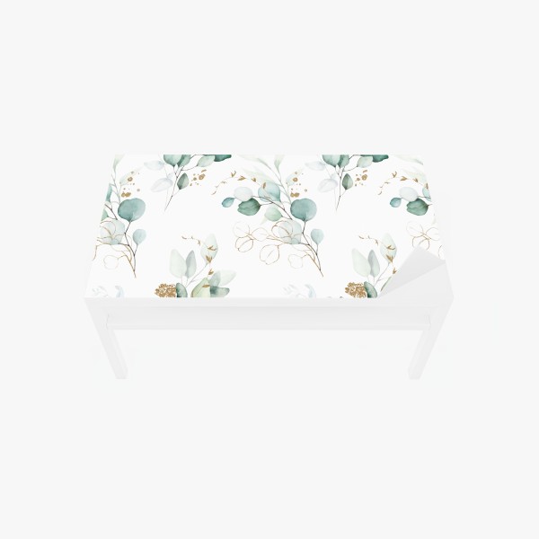 Naklejka na biurko i stół żywe falujące kolory – Wallissimo®