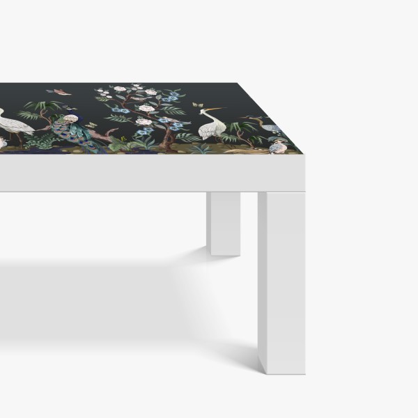 Naklejka na biurko i stół różowa cukierkowa spirala – Wallissimo®