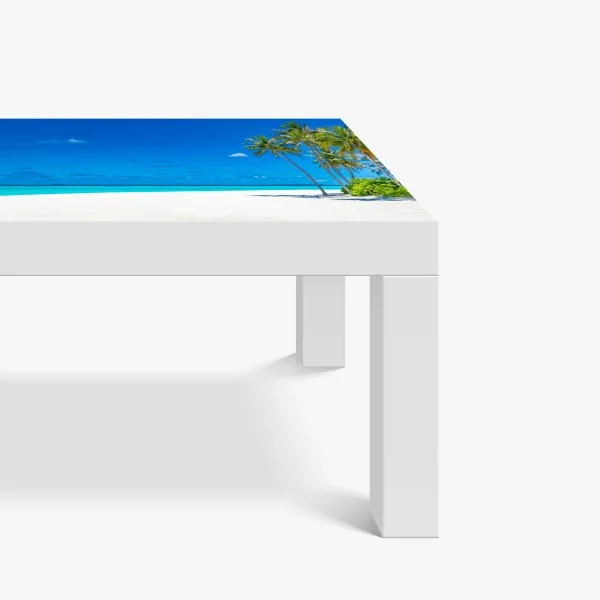 Naklejka na biurko i stół burzliwe wybrzeże Islandii panorama – Wallissimo®