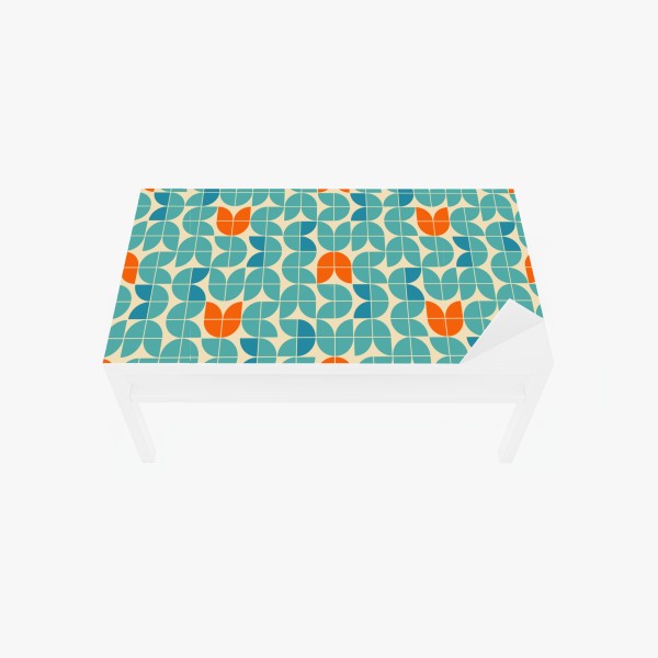 Naklejka na biurko i stół dramatyczna czarno-biała fala oceanu – Wallissimo®