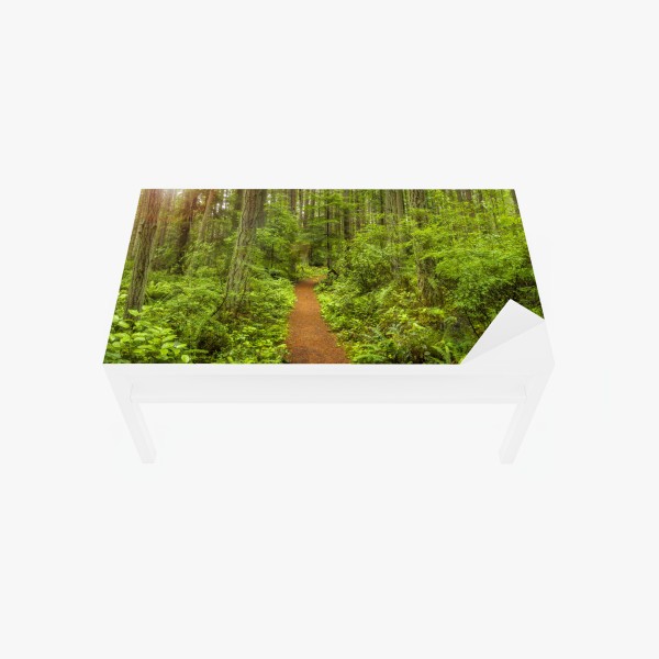 Naklejka na biurko i stół botaniczny wzór z cytrynami – Wallissimo®