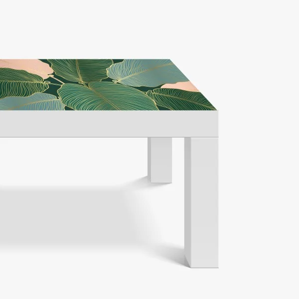 Naklejka na biurko i stół pastelowy pop-artowy portret piękna – Wallissimo®