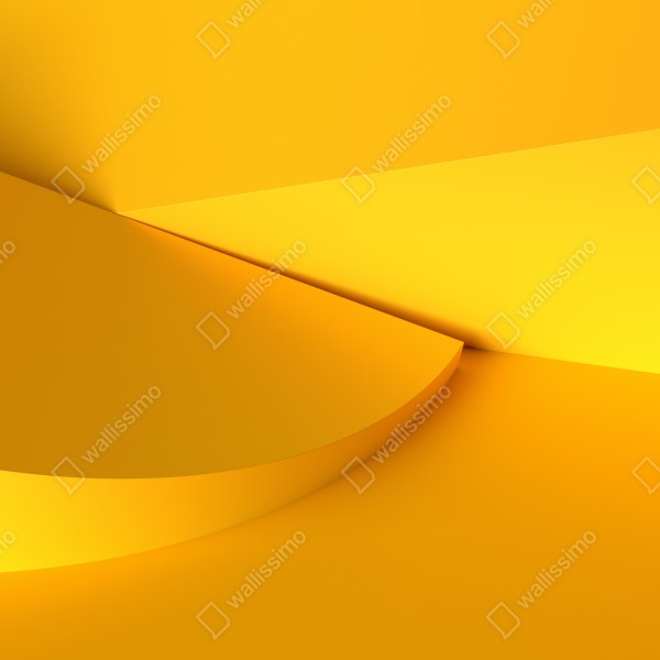 Naklejka na biurko i stół żółta geometryczna abstrakcja 3d – Wallissimo® Naklejka na biurko i stół żółta geometryczna abstrakcja 3d – Wallissimo®