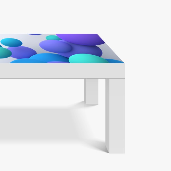 Naklejka na biurko i stół spokojna zielona ścieżka leśna – Wallissimo®