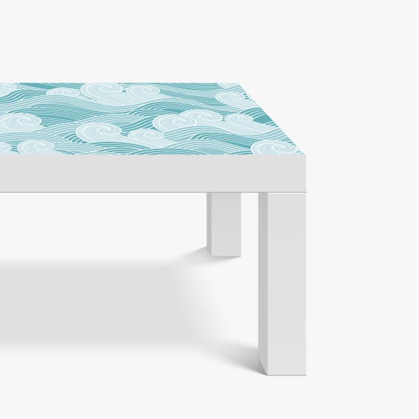 Naklejka na biurko i stół słoneczna zielona łąka o wschodzie – Wallissimo®