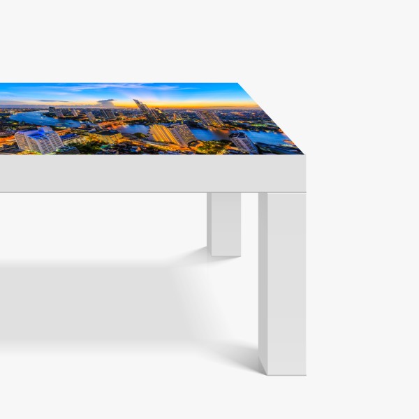 Naklejka na biurko i stół wiosenna łąka dmuchawców – Wallissimo®