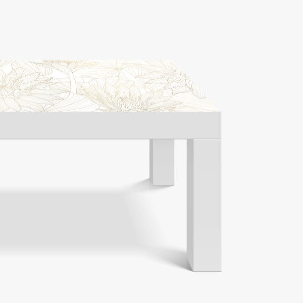 Naklejka na biurko i stół spokojna zielona ścieżka leśna – Wallissimo®