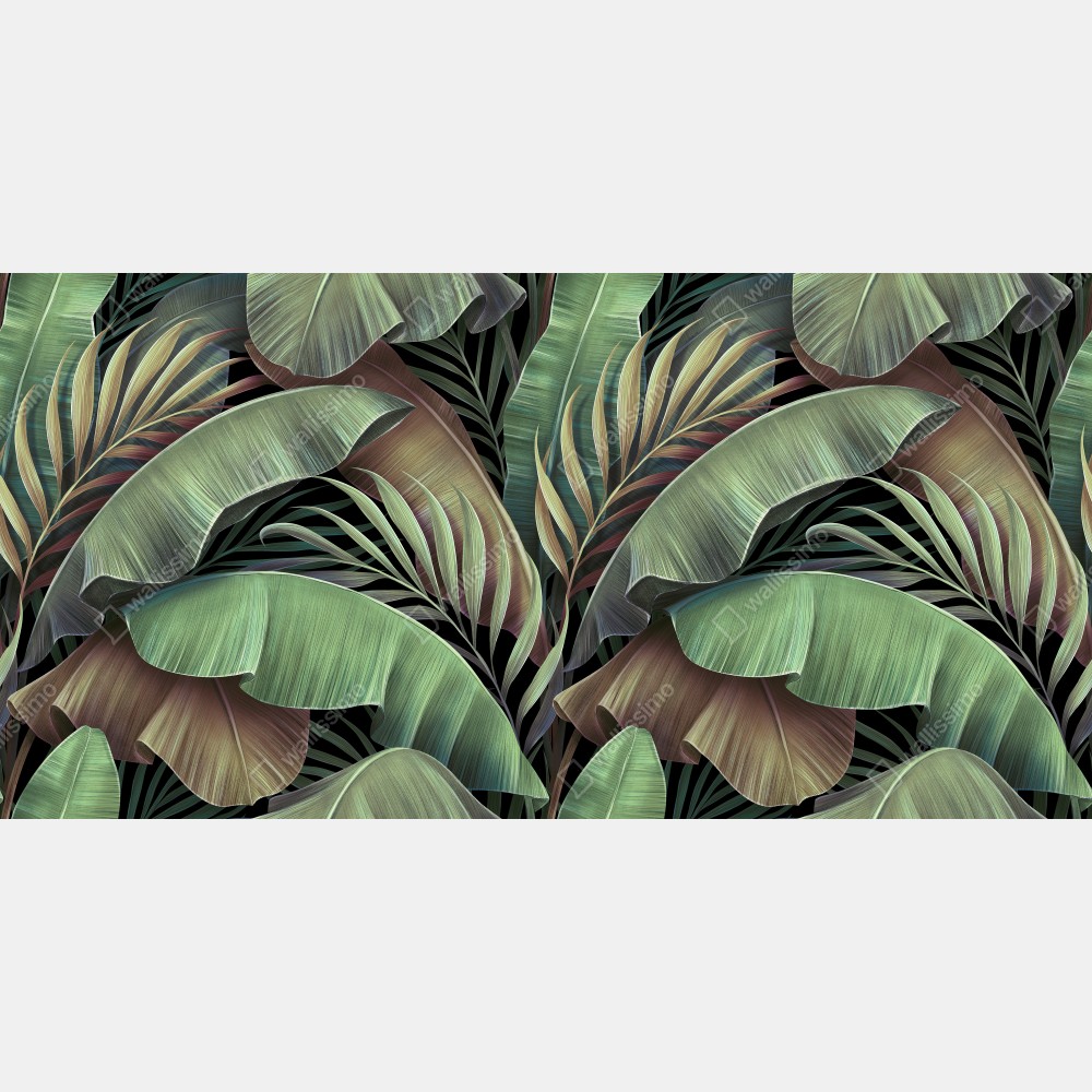 Naklejka na biurko i stół wzór tropikalnych liści – Wallissimo® Naklejka na biurko i stół wzór tropikalnych liści – Wallissimo®