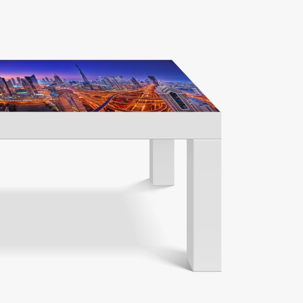 Naklejka na biurko i stół wiosenna zielona panorama łąki – Wallissimo®