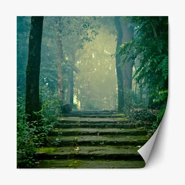 Naklejka repozycjonowalna zachód słońca nad Stambułem – Wallissimo®