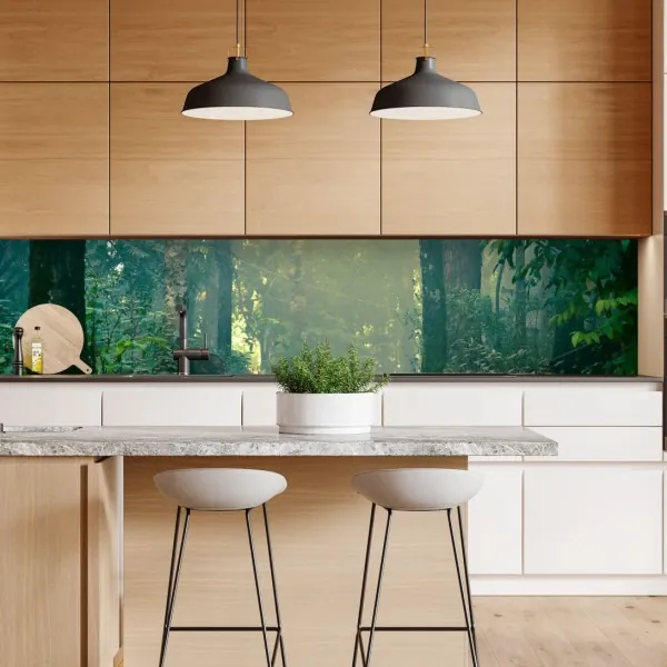 Naklejka repozycjonowalna zachód słońca nad Stambułem – Wallissimo®