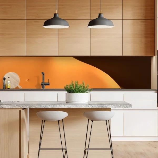 Naklejka repozycjonowalna spokojne jezioro górskie w Himalajach latem – Wallissimo®