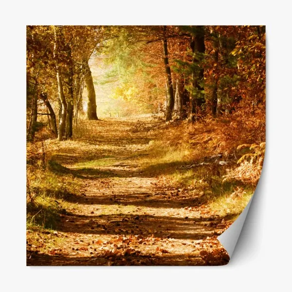 Naklejka repozycjonowalna niebieska geometryczna kompozycja 3d – Wallissimo®