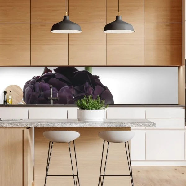 Naklejka repozycjonowalna akwarelowy tukan w tropikalnym wzorze – Wallissimo®