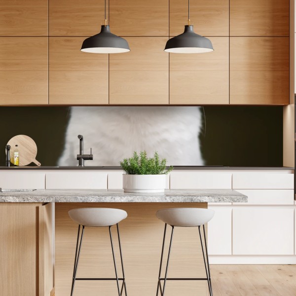 Naklejka repozycjonowalna majestatyczna panorama górskiego fiordu – Wallissimo®