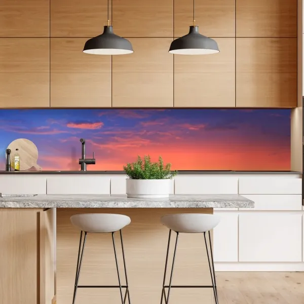 Naklejka repozycjonowalna Pawilon Tengwang o wschodzie słońca – Wallissimo®