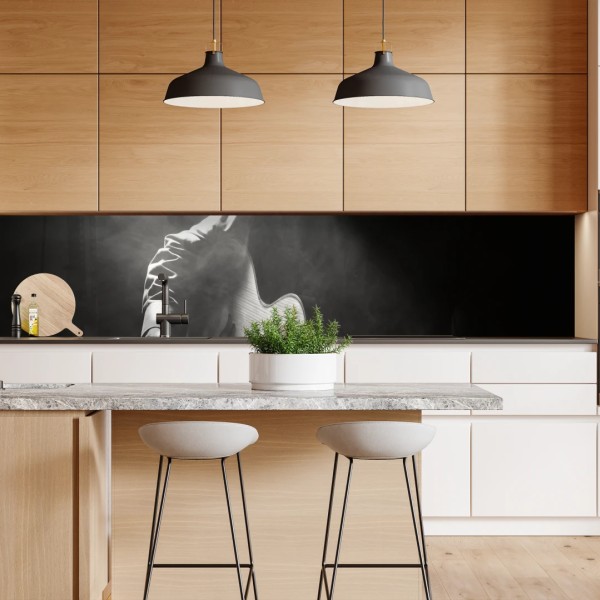 Naklejka repozycjonowalna żywy słonecznik z bliska na żółtym tle – Wallissimo®