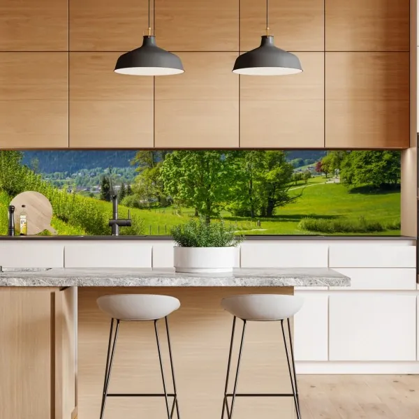 Naklejka repozycjonowalna retro koncentryczne koła – Wallissimo®