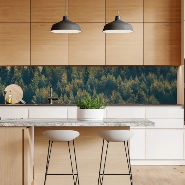 Naklejka repozycjonowalna złote odbicie dmuchawca – Wallissimo®