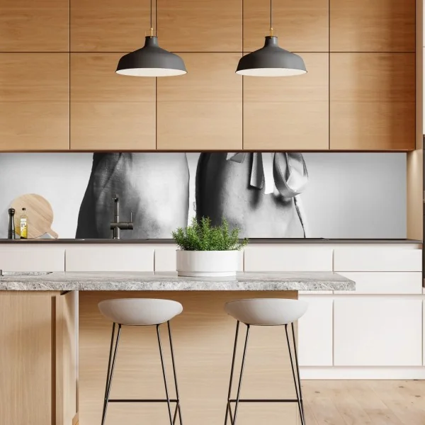 Naklejka repozycjonowalna biała betonowa fasada w geometrycznym wzorze – Wallissimo®