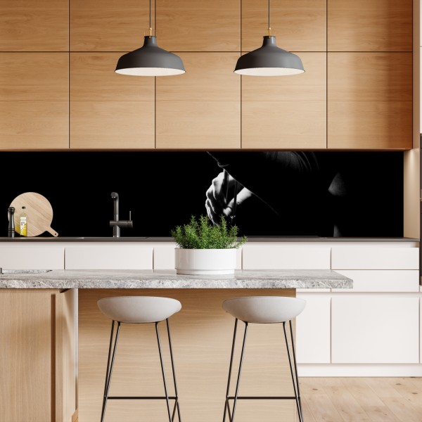 Naklejka repozycjonowalna kolorowa uliczka na Kefalonii – Wallissimo®