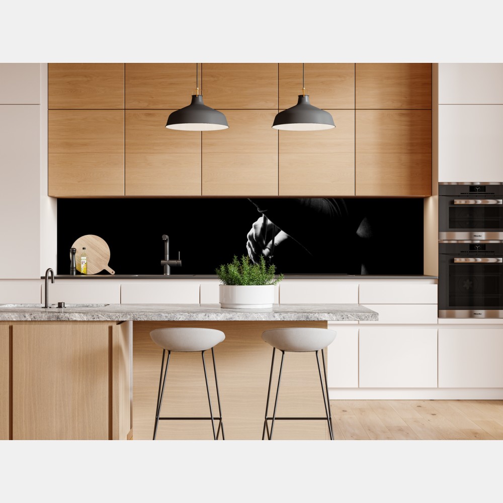 Naklejka repozycjonowalna elegancka skrzypaczka w sylwecie – Wallissimo® Naklejka repozycjonowalna elegancka skrzypaczka w sylwecie – Wallissimo®