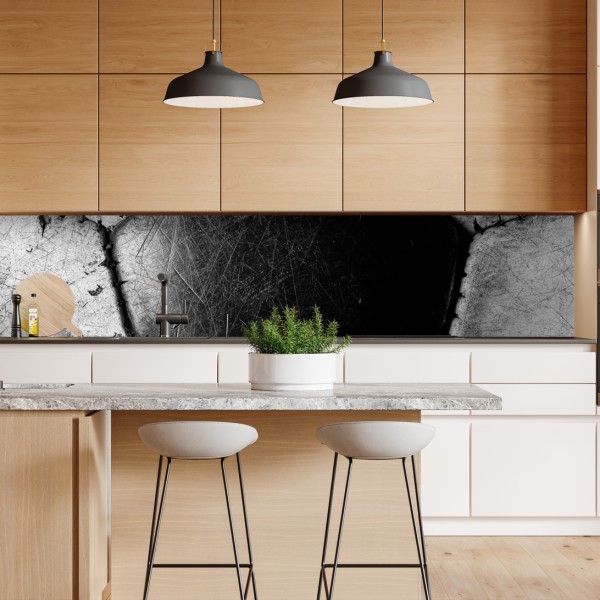 Naklejka repozycjonowalna czerwony botaniczny wzór liści – Wallissimo®