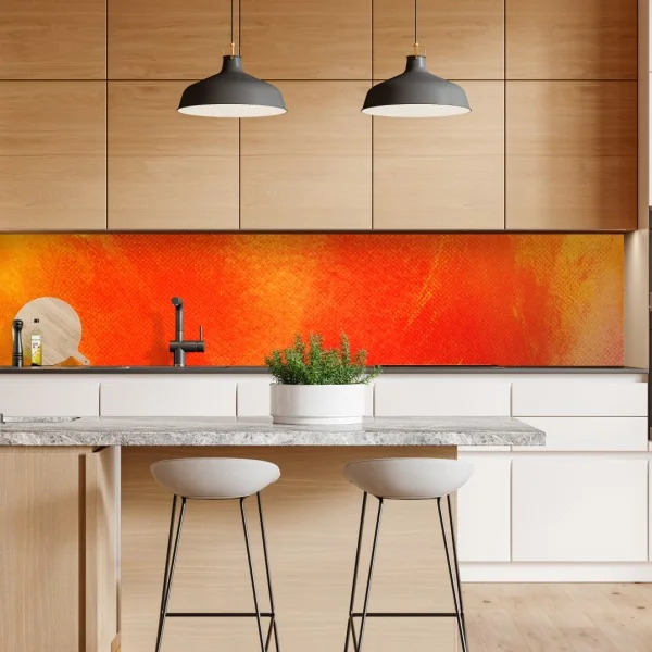 Naklejka repozycjonowalna wibrująca marmurowa kompozycja alkoholowego tuszu – Wallissimo®