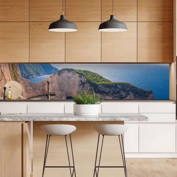 Naklejka repozycjonowalna słoneczne klify na plaży Navagio, Zakynthos – Wallissimo® Naklejka repozycjonowalna słoneczne klify na plaży Navagio, Zakynthos – Wallissimo®