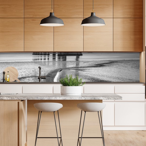 Naklejka repozycjonowalna luksusowy złoty abstrakcyjny wzór fal – Wallissimo®