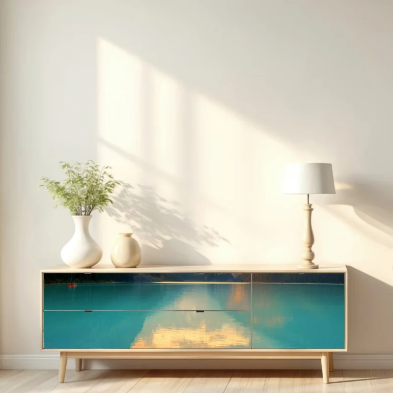 Naklejka repozycjonowalna wschód słońca nad Lake Louise, Banff – Wallissimo® Naklejka repozycjonowalna wschód słońca nad Lake Louise, Banff – Wallissimo®