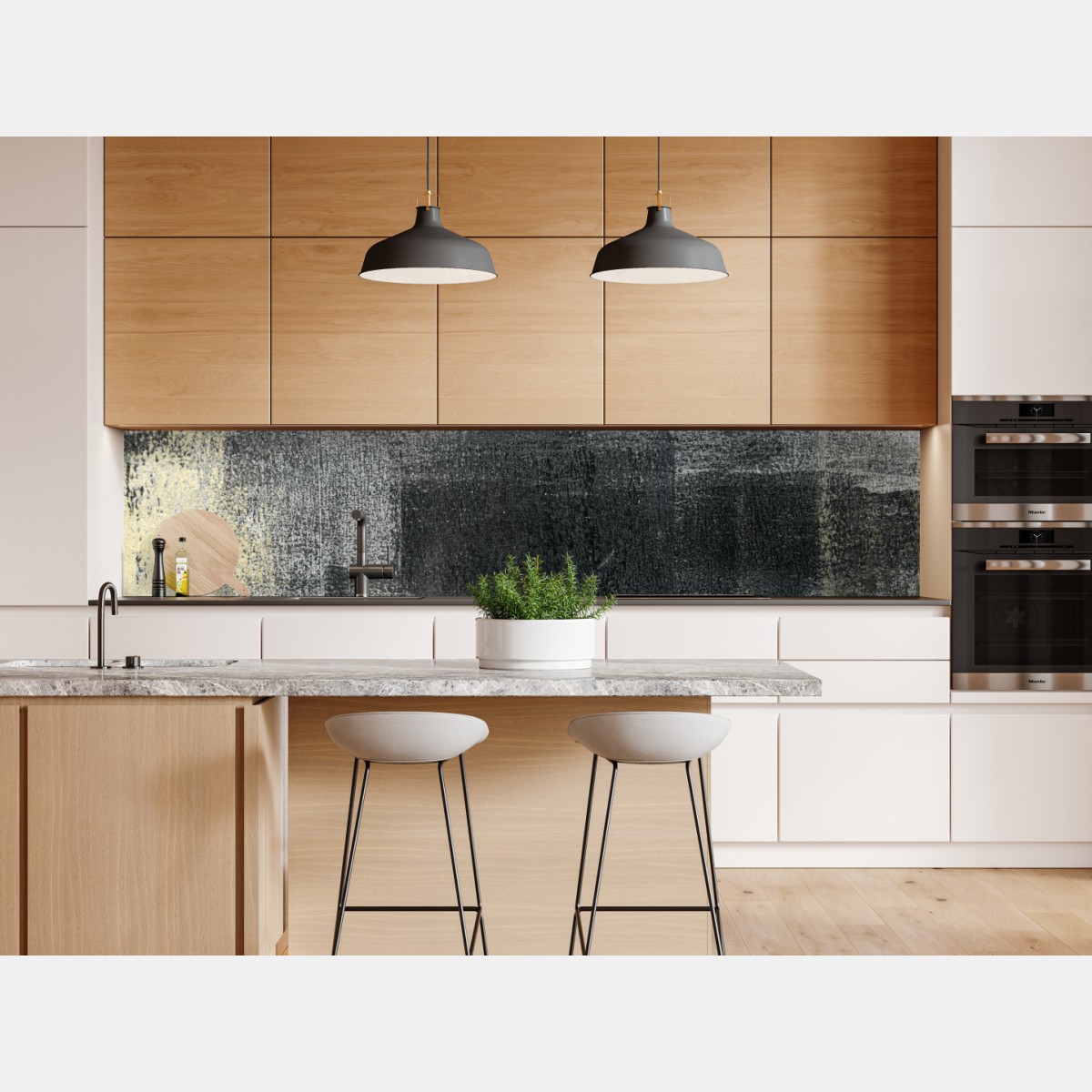 Naklejka repozycjonowalna subtelna monochromatyczna faktura – Wallissimo® Naklejka repozycjonowalna subtelna monochromatyczna faktura – Wallissimo®