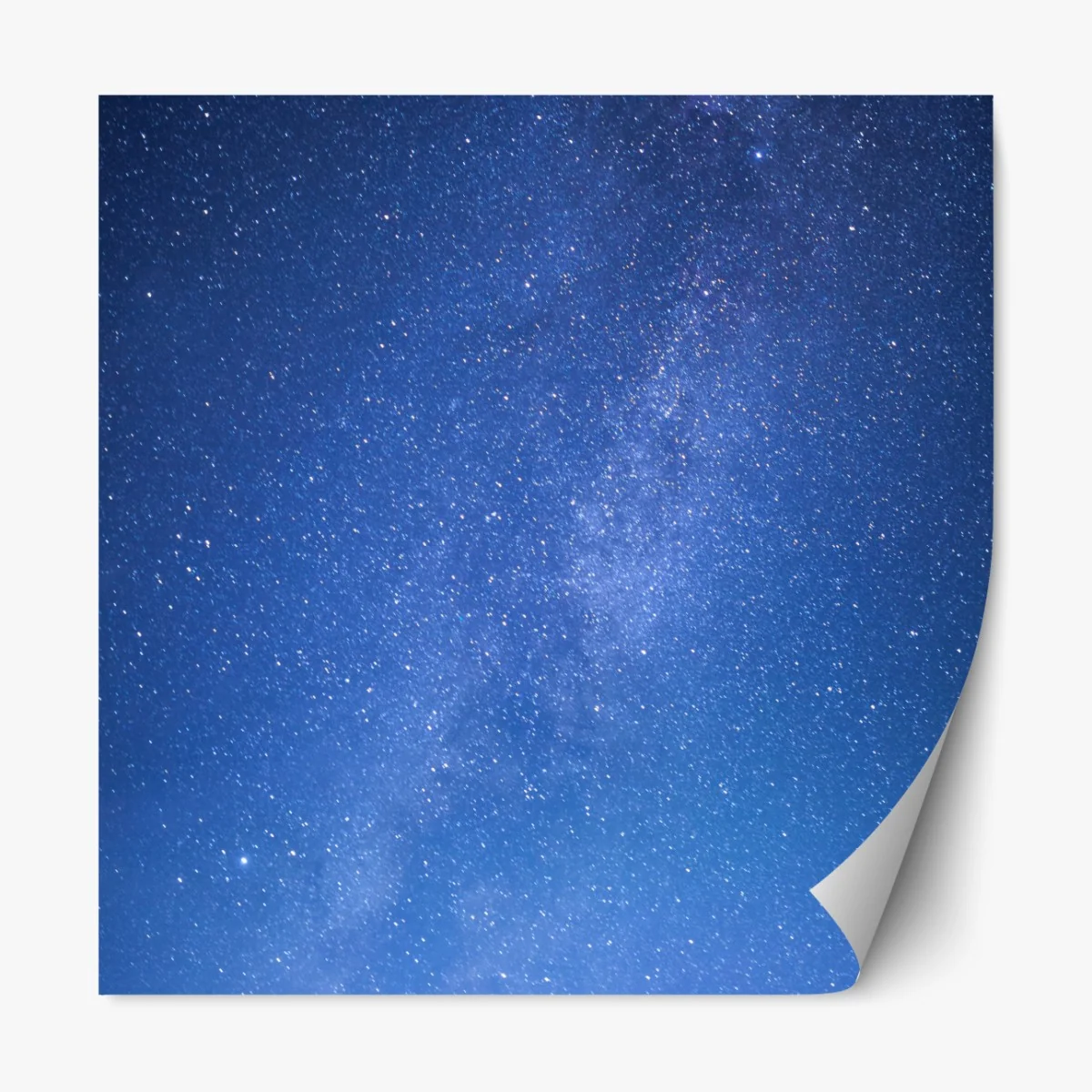 Naklejka repozycjonowalna gwiaździsta Droga Mleczna nad lasem – Wallissimo® Naklejka repozycjonowalna gwiaździsta Droga Mleczna nad lasem – Wallissimo®