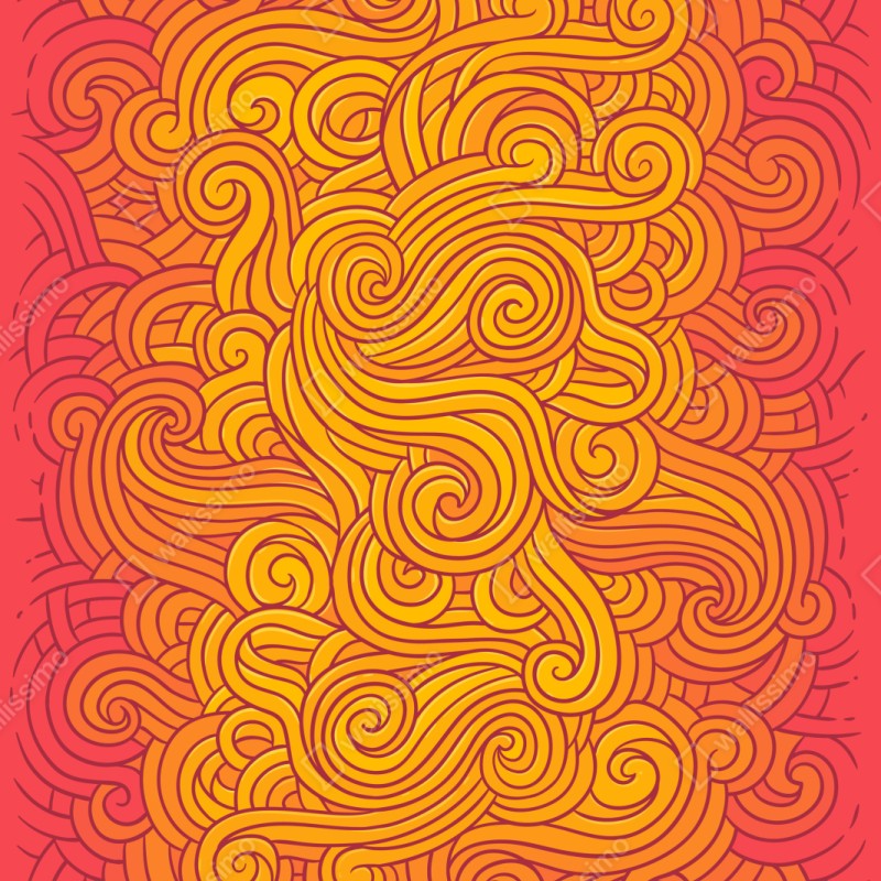 Naklejka repozycjonowalna ciepły wirujący abstrakcyjny wzór – Wallissimo® Naklejka repozycjonowalna ciepły wirujący abstrakcyjny wzór – Wallissimo®