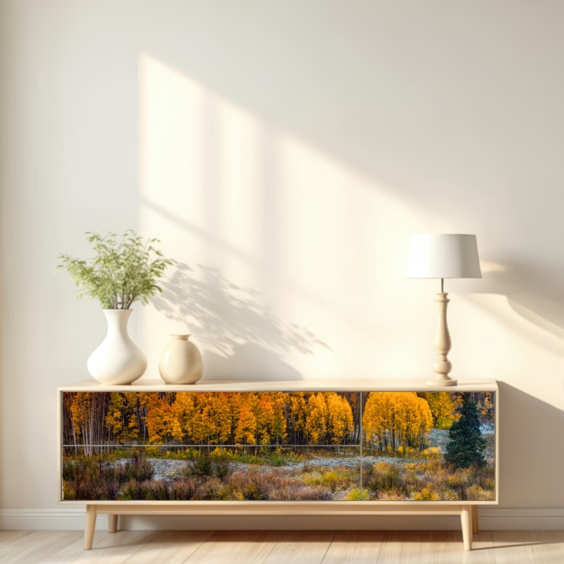 Naklejka repozycjonowalna różowy wschód słońca nad East Beckwith Mountain – Wallissimo® Naklejka repozycjonowalna różowy wschód słońca nad East Beckwith Mountain – Wallissimo®