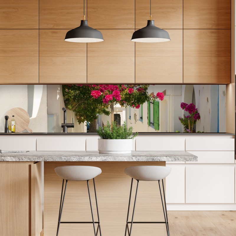 Naklejka repozycjonowalna bujny bukiet czerwonych róż – Wallissimo®