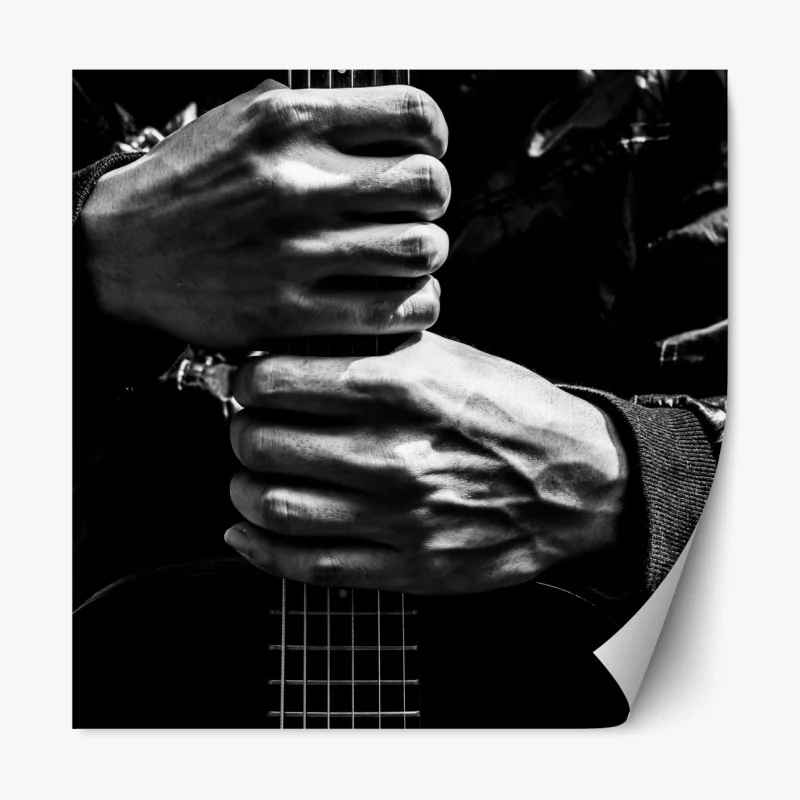 Naklejka repozycjonowalna widok z lotu ptaka na zatokę Port de Sóller – Wallissimo®