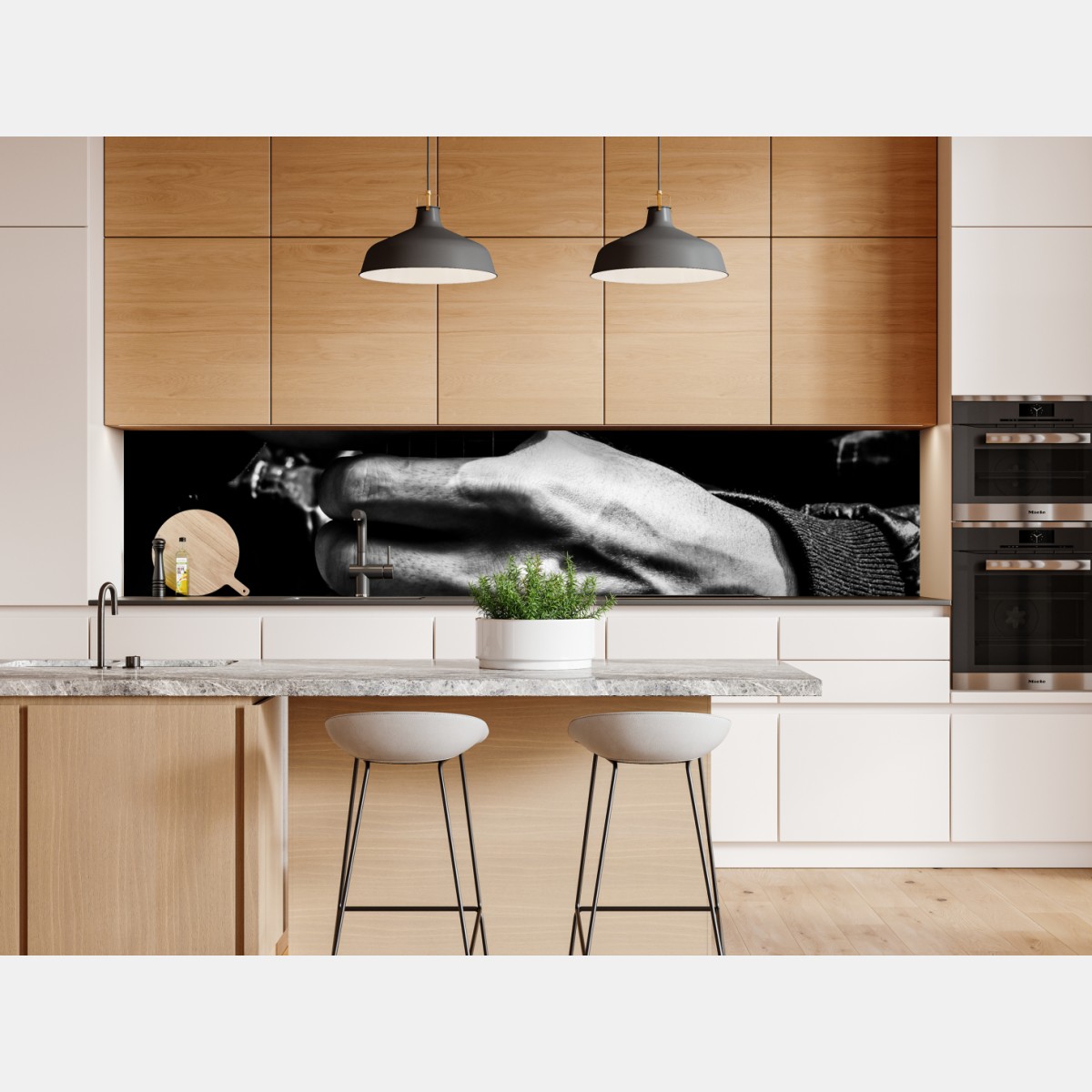 Naklejka repozycjonowalna ręce na gryfie gitary – Wallissimo® Naklejka repozycjonowalna ręce na gryfie gitary – Wallissimo®