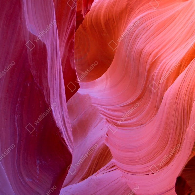 Naklejka repozycjonowalna Antelope Canyon fale piaskowca – Wallissimo® Naklejka repozycjonowalna Antelope Canyon fale piaskowca – Wallissimo®