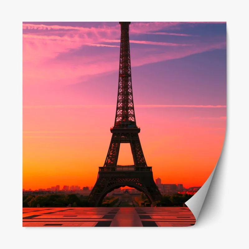 Naklejka repozycjonowalna złote modrzewie i Matterhorn – Wallissimo®