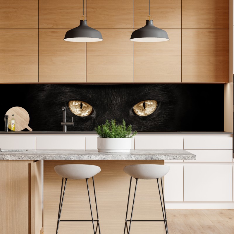 Naklejka repozycjonowalna żurawie i kwiaty persymony – Wallissimo®