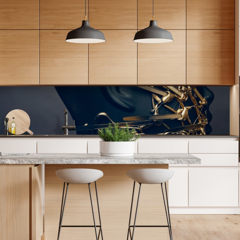 Naklejka repozycjonowalna beżowa tekstura kamienia travertynu – Wallissimo®