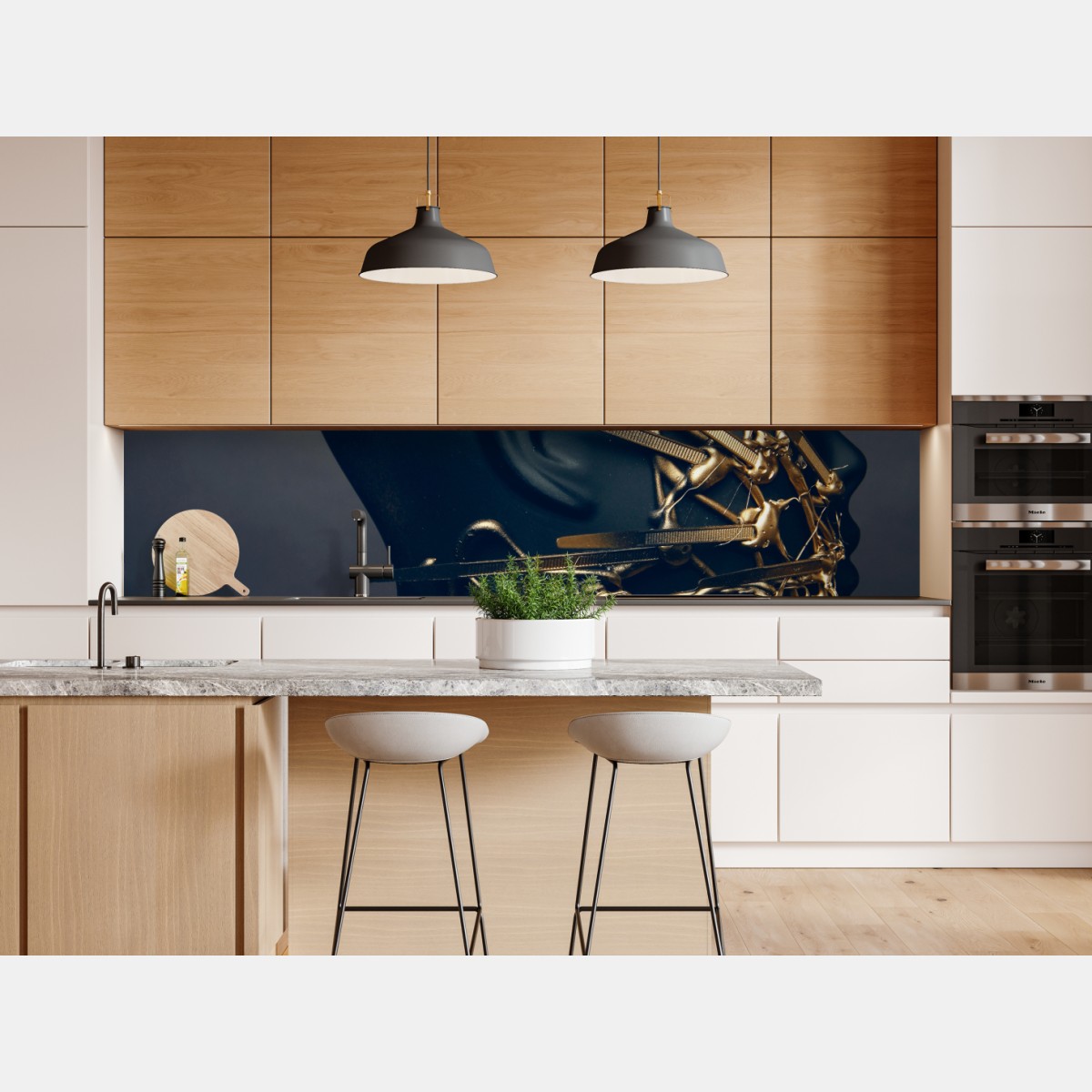 Naklejka repozycjonowalna złota rzeźba portretowa na czarnym manekinie – Wallissimo® Naklejka repozycjonowalna złota rzeźba portretowa na czarnym manekinie – Wallissimo®