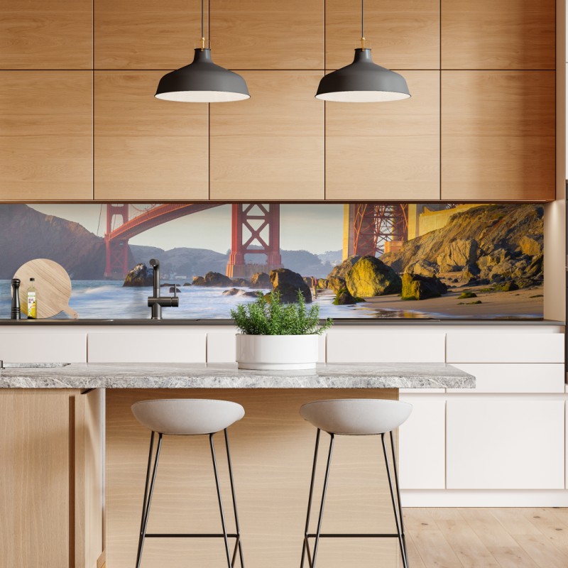 Naklejka repozycjonowalna żywy żółty kwiat rzepaku w zbliżeniu – Wallissimo®