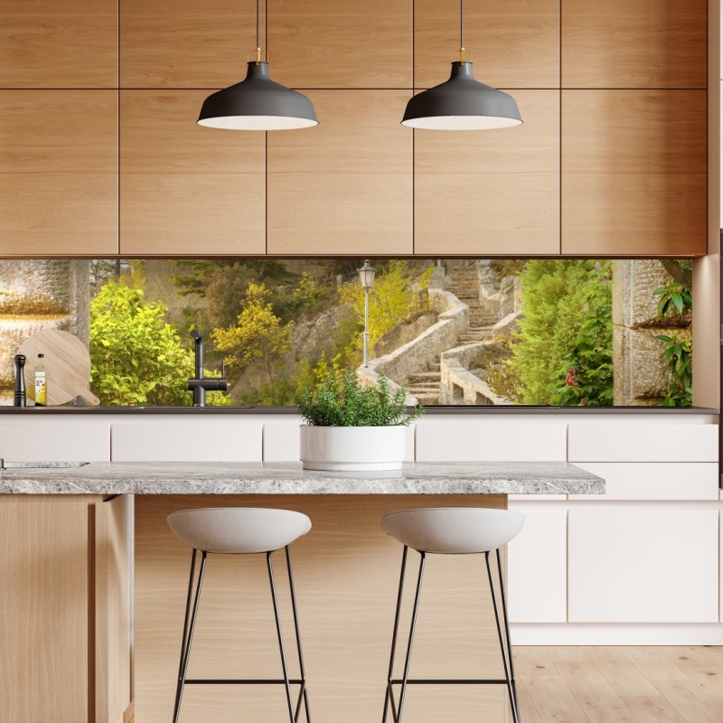 Naklejka repozycjonowalna tropikalny zakątek na plaży w Punta Cana – Wallissimo®