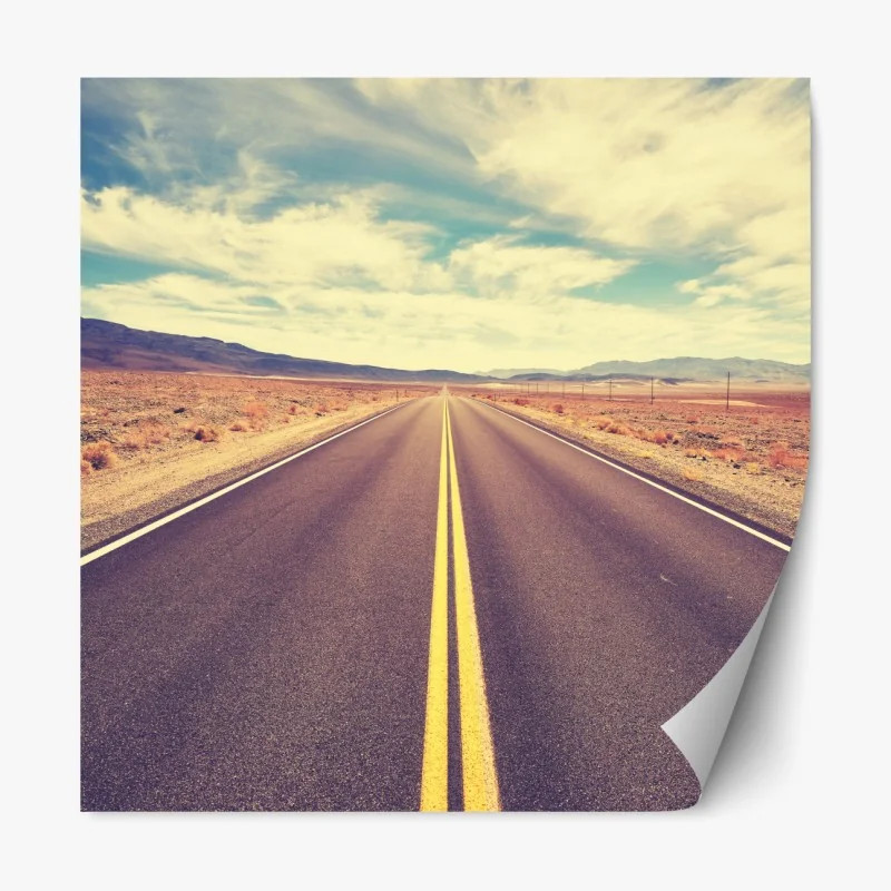 Naklejka repozycjonowalna trzy dmuchawce na turkusowym tle – Wallissimo®