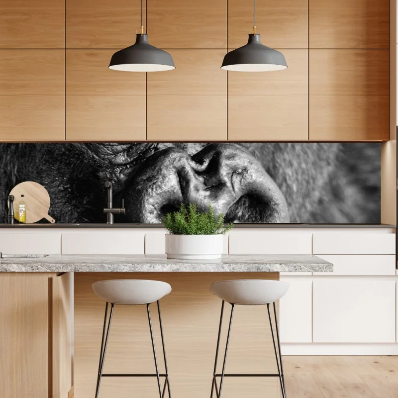 Naklejka repozycjonowalna botaniczny wzór z cytrynami – Wallissimo®