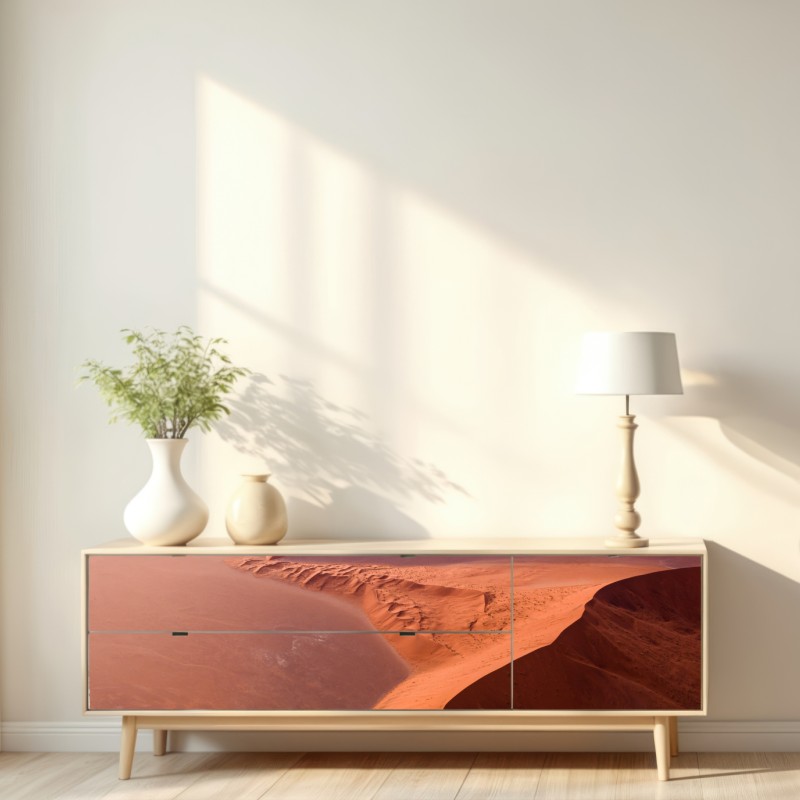 Naklejka repozycjonowalna wydmy pustyni Sossusvlei – Wallissimo® Naklejka repozycjonowalna wydmy pustyni Sossusvlei – Wallissimo®