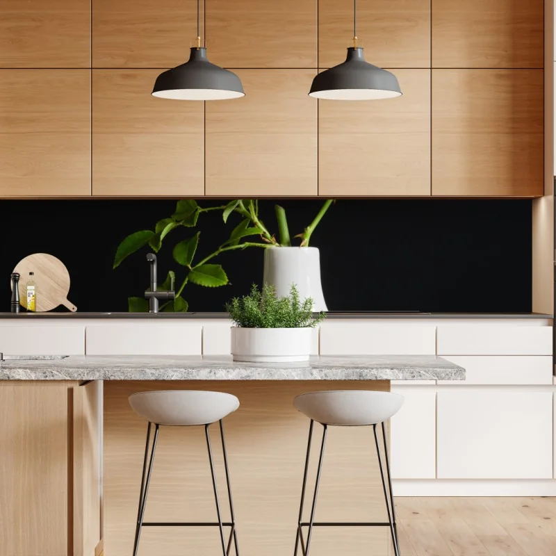 Naklejka repozycjonowalna intensywny fioletowy 3d wir wstęg – Wallissimo®