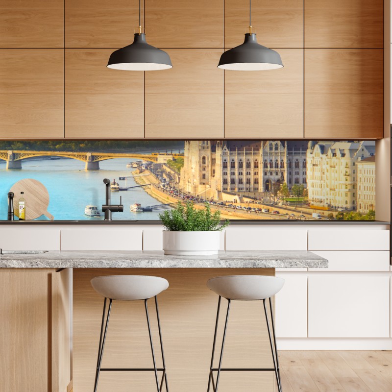 Naklejka repozycjonowalna wzór z różowymi flamingami – Wallissimo®